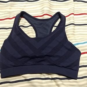 Smartwool Sports Bra Small Navy Blue